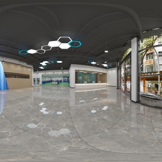 现代罗非鱼展厅全景