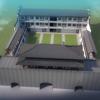 古建鸟瞰