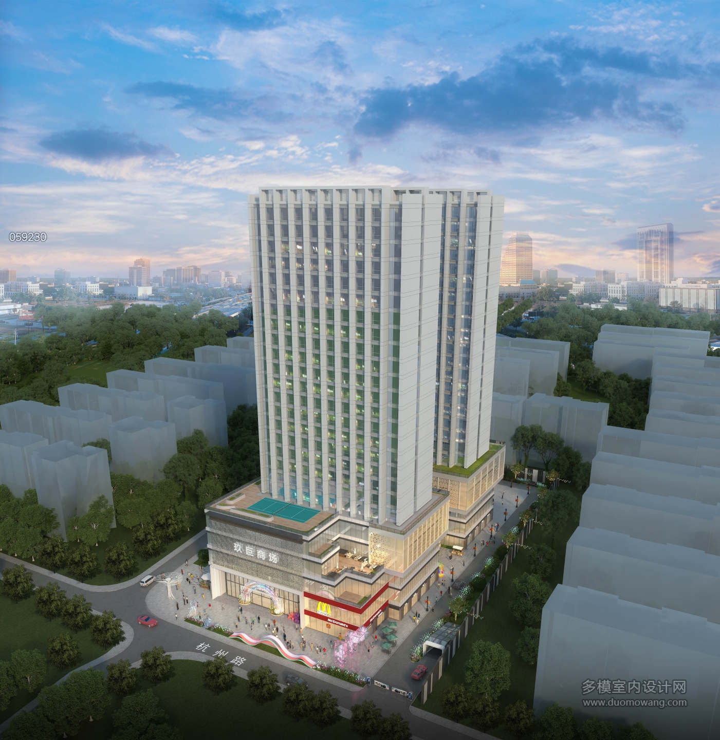 建筑鸟瞰1