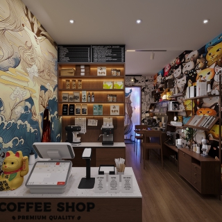 咖啡店静态