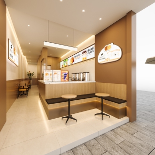 奶茶店室内