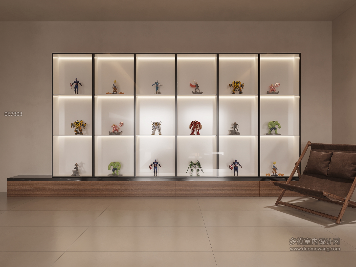 现代展示柜