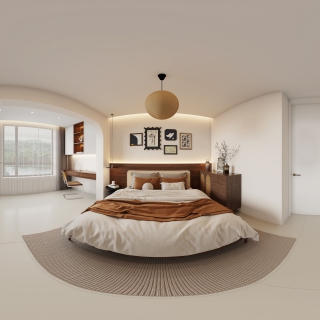 中古风-次卧1全景