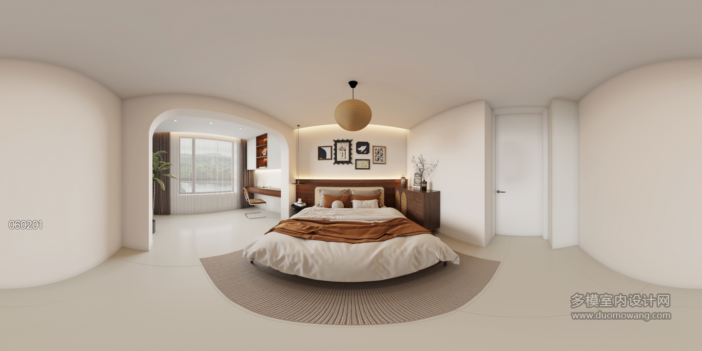 中古风-次卧1全景