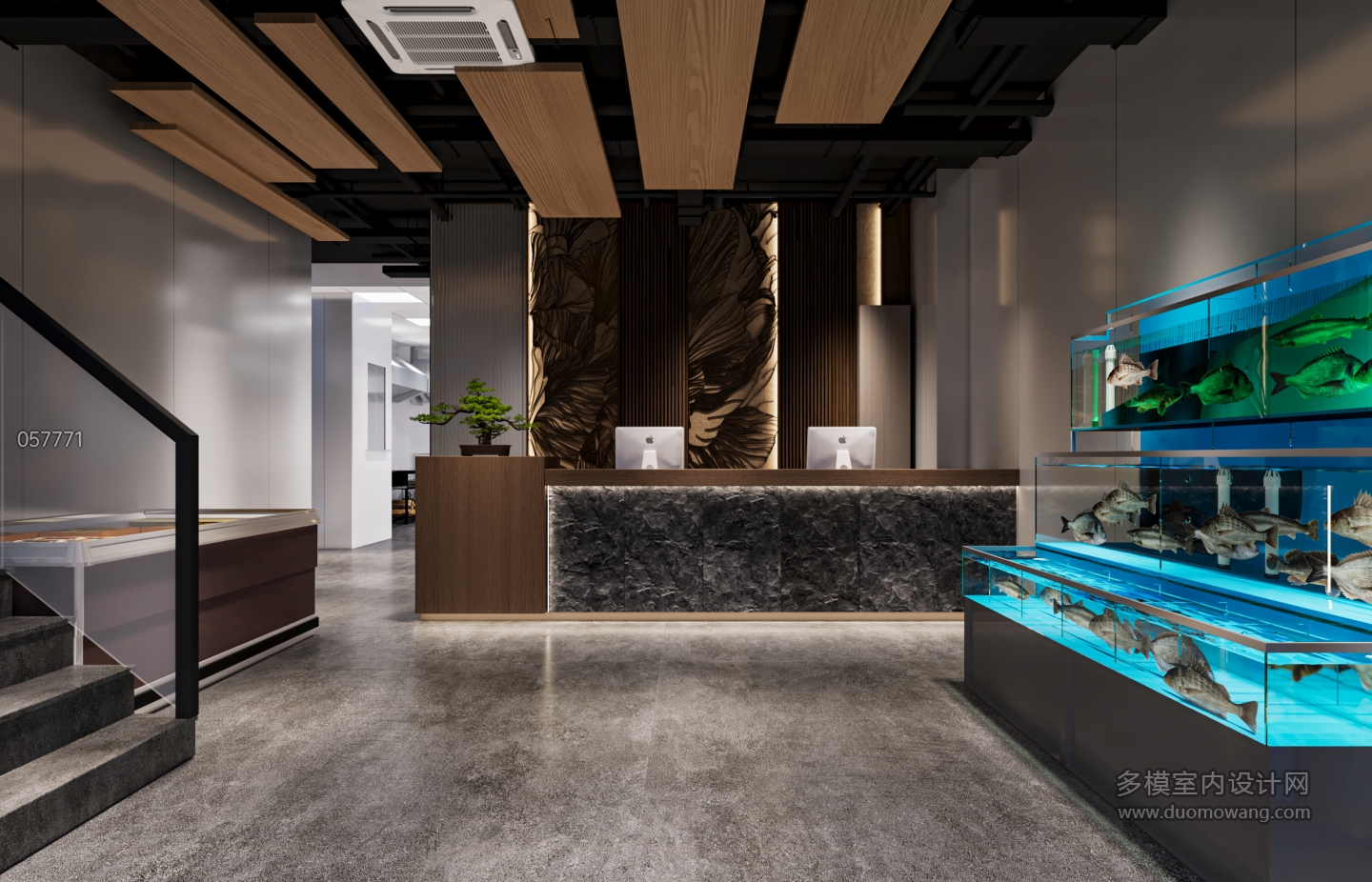 现代烧烤店