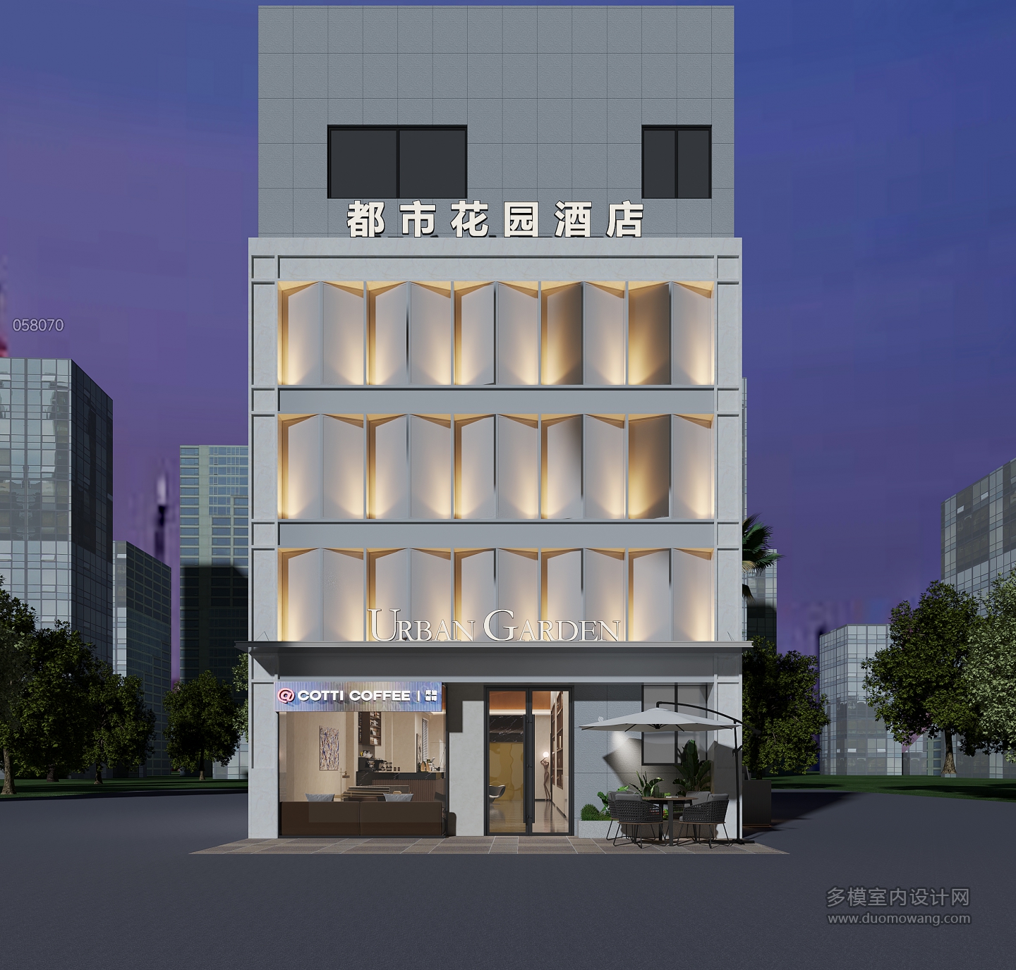 现代门头