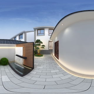 新中式庭院