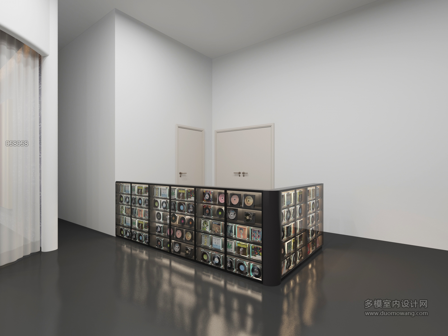 现代展厅单品柜子-1 (1)