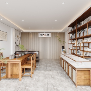 新中式珠宝店单张