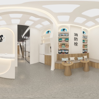 现代宠物店前厅