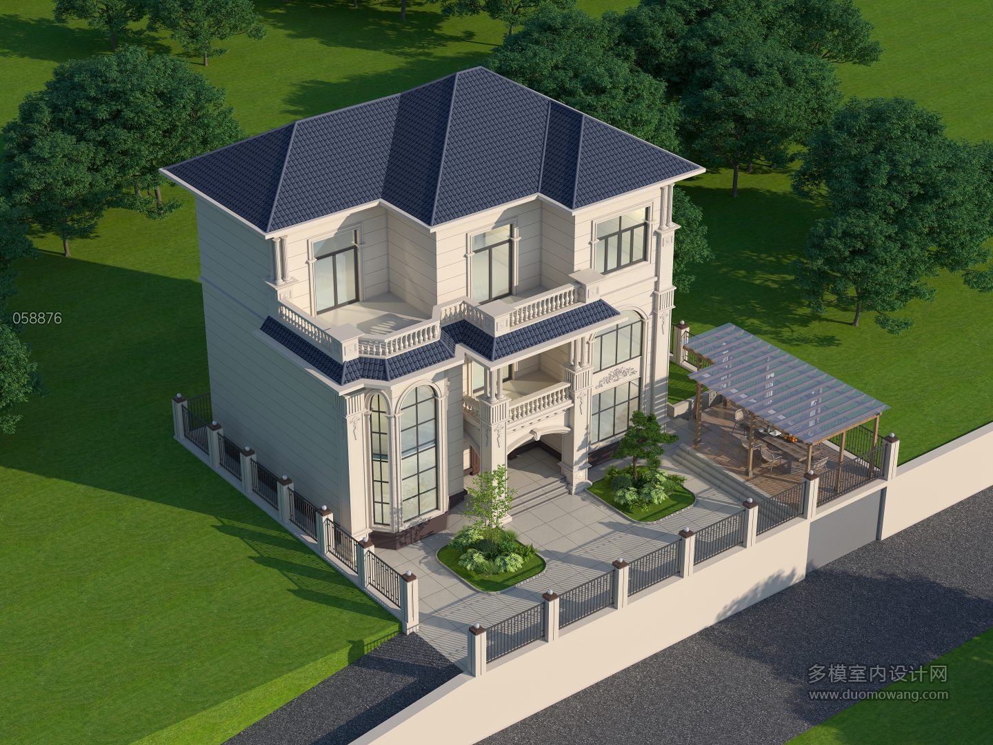 自建房鸟瞰_CoronaCamera002_0000
