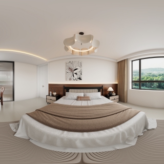 中古风-主卧全景