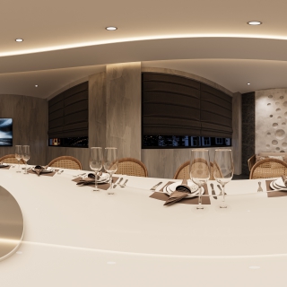 现代烧烤店