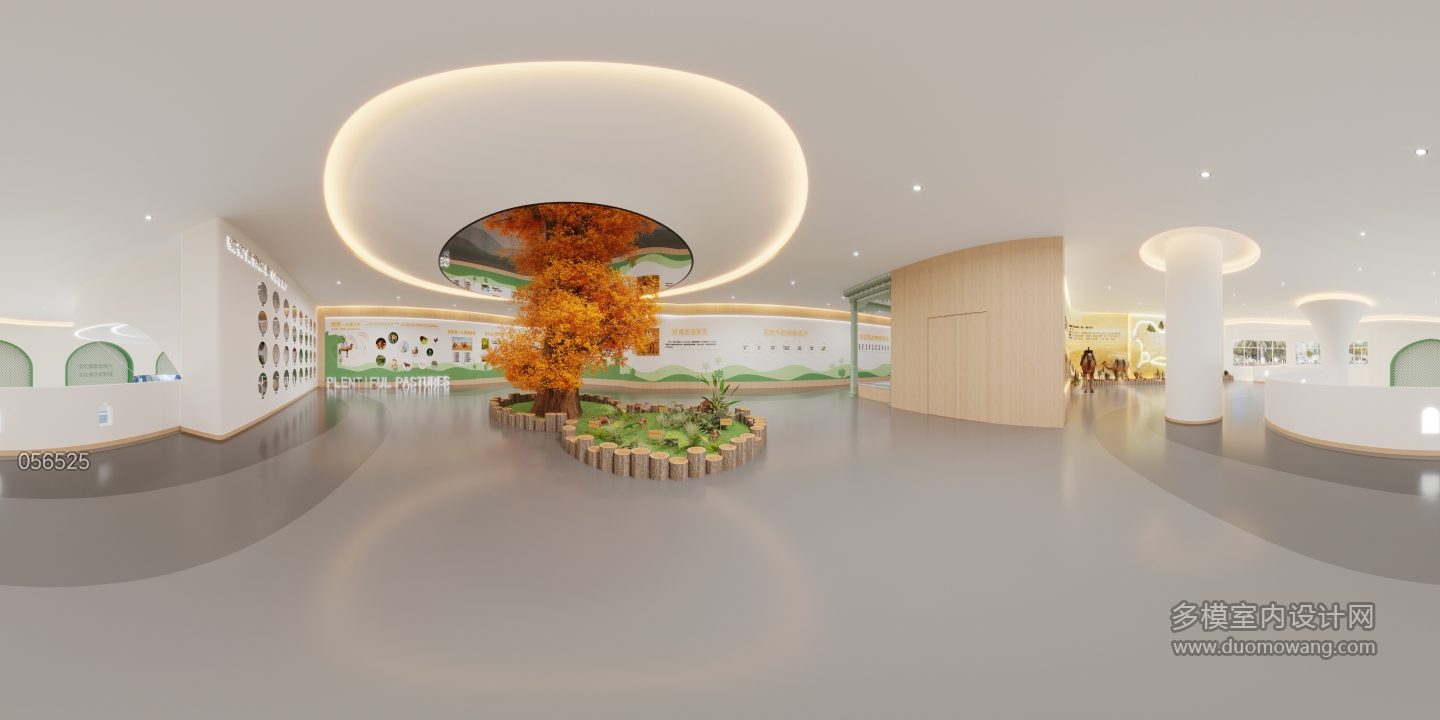 现代展厅二层