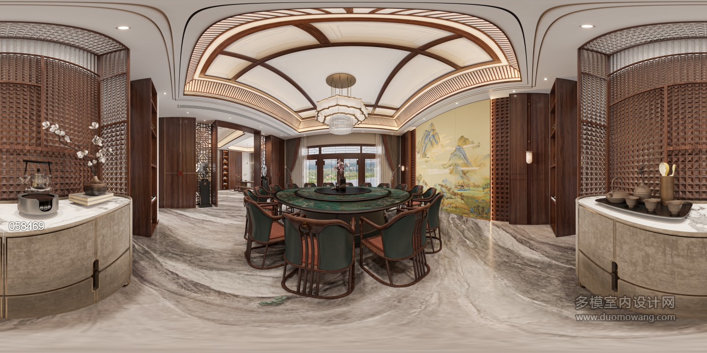 新中式餐厅 360