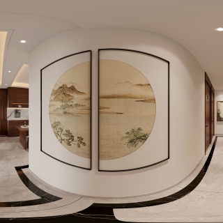 新中式走廊360